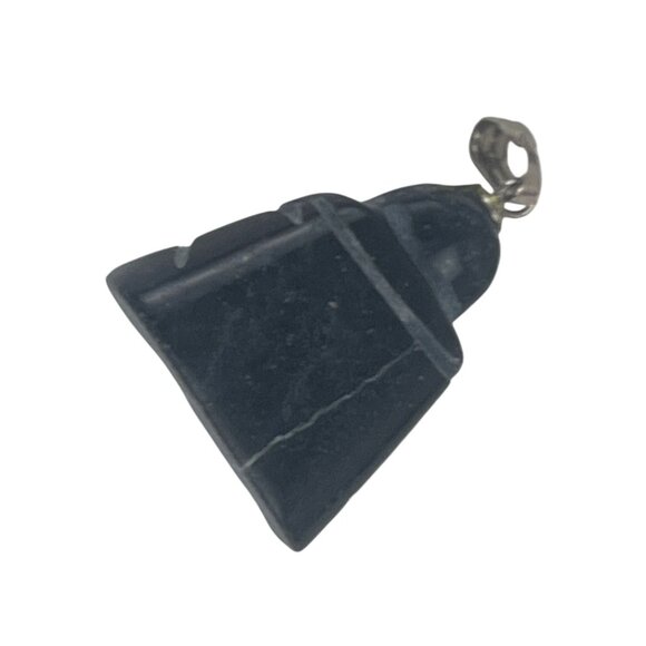 Buddha Pendant Black Stone Hand Carved Jewelry Charm Healing Spiritual Gift - Picture 3 of 6